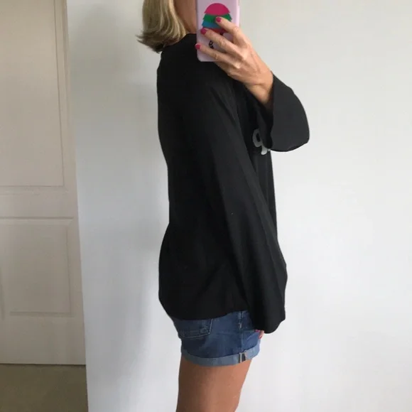 Black ‘I Love Sleep’ Top - Picture 6 of 8